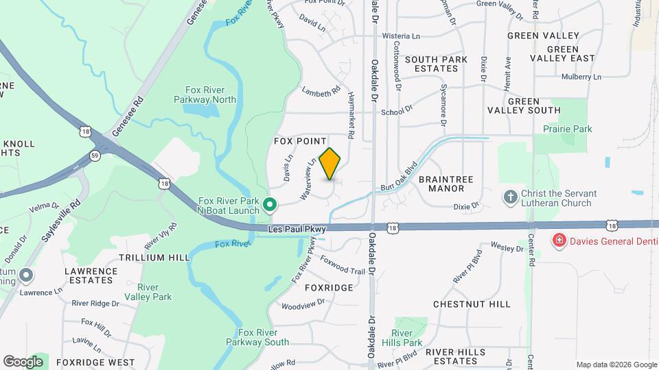 1876 Haymarket Rd Map and Location Details