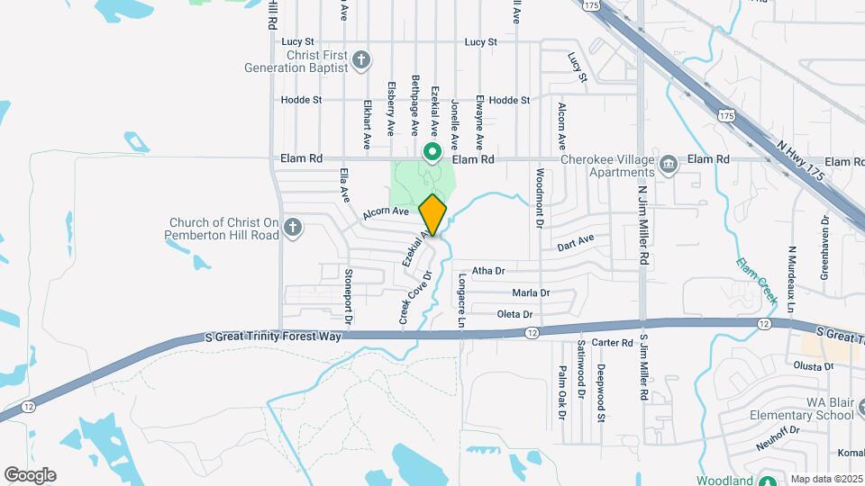 256 Creek Cove Dr Map and Location Details