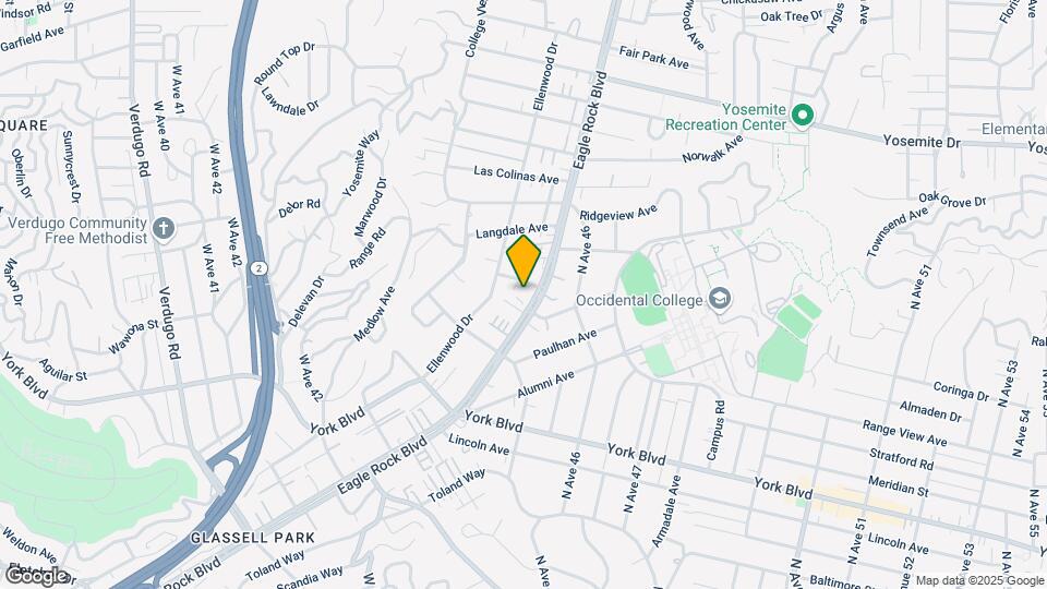 4615 Eagle Rock Blvd Map and Location Details