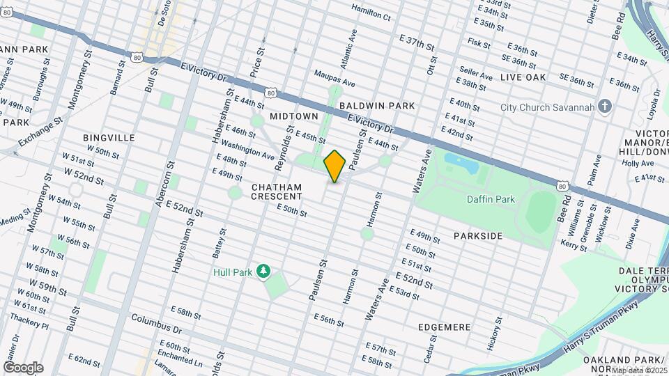 508 E 48th St Map and Location Details