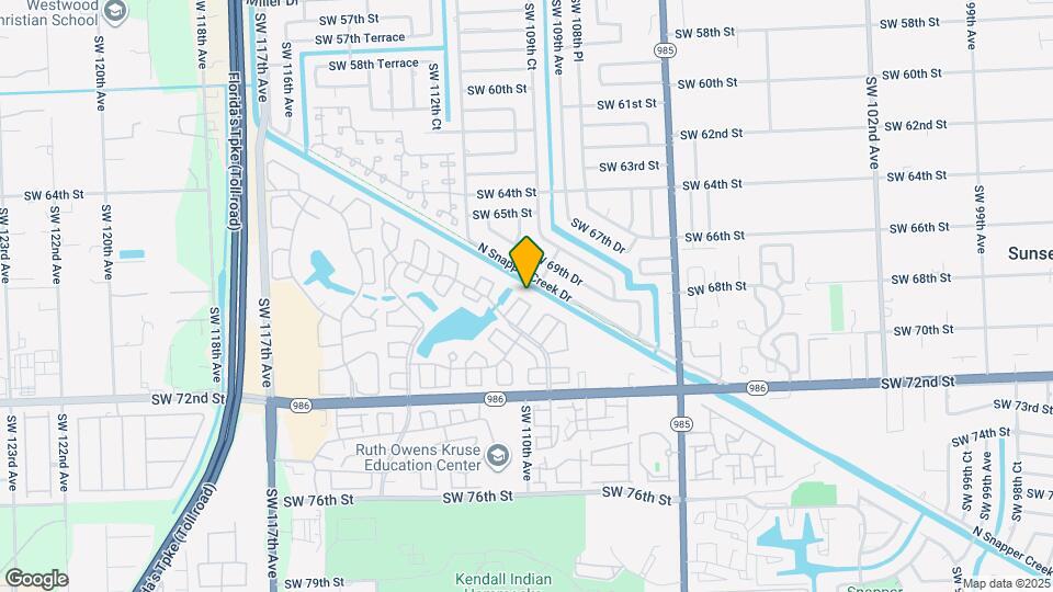 11089 SW 69th Terrace Map and Location Details