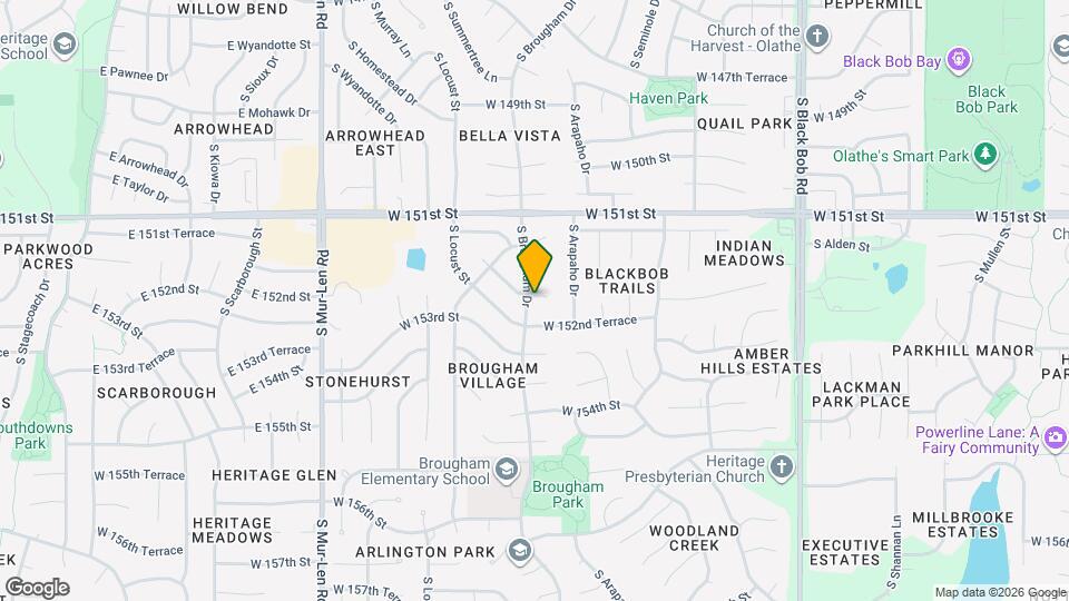 15915 W 152nd Cir Map and Location Details