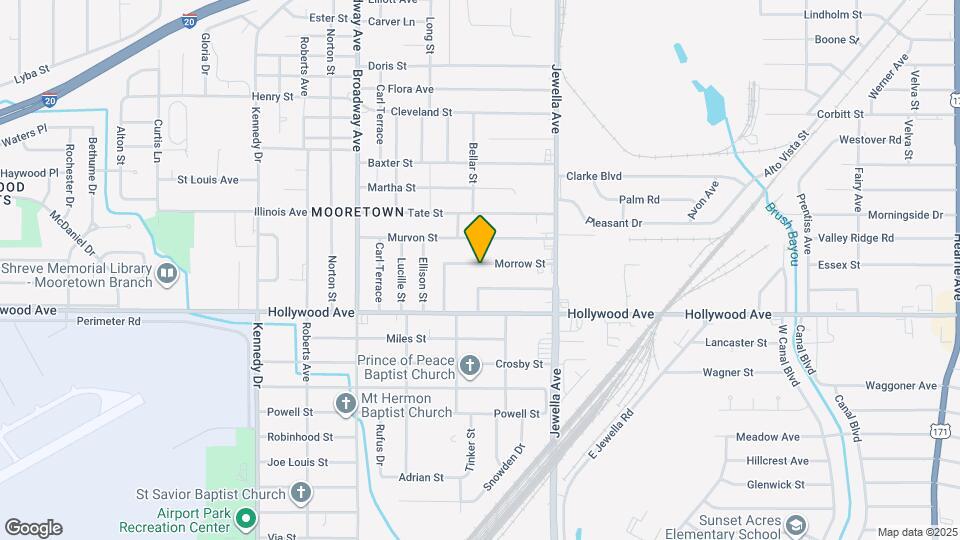 3837 Morrow St Map and Location Details