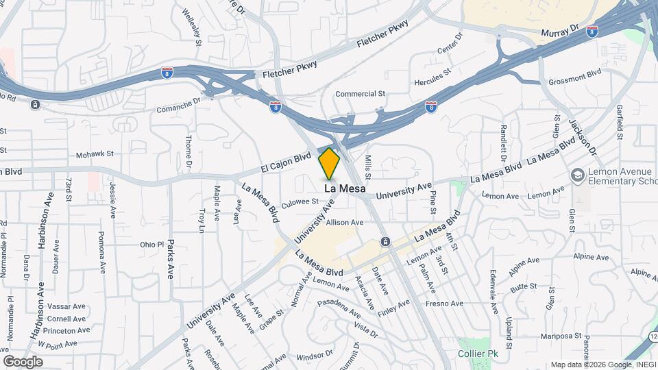 4926 Baltimore Dr Map and Location Details