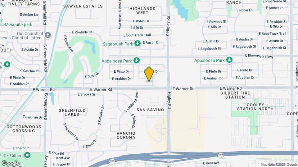 3074 E Spring Wheat Ln Map and Location Details