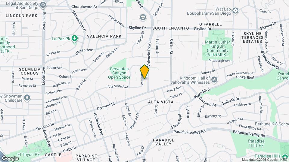 1095 Stillwell Ave Map and Location Details