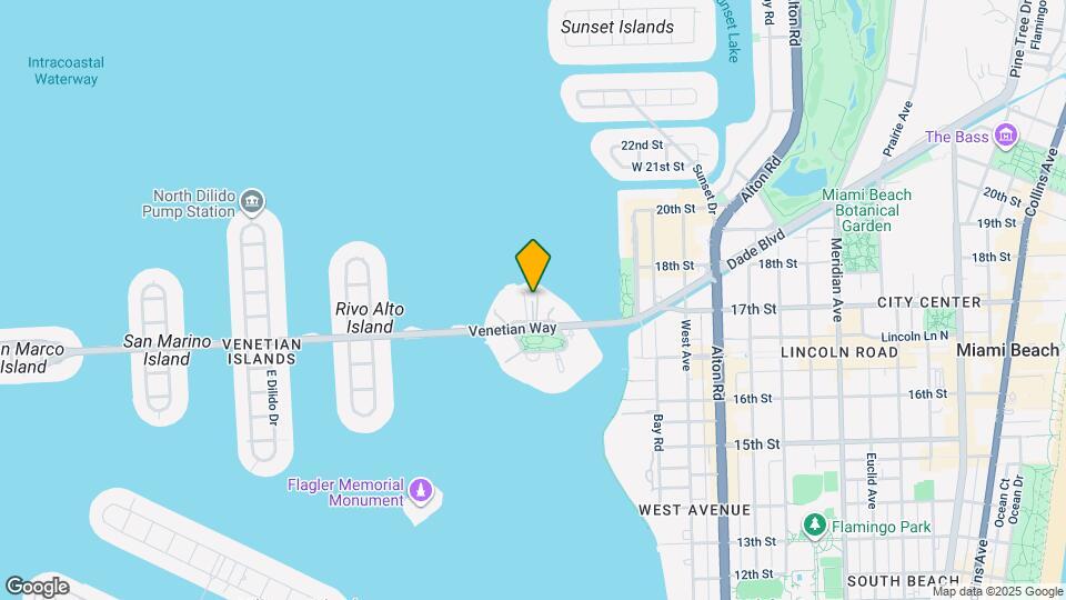 36 Island Ave Map and Location Details