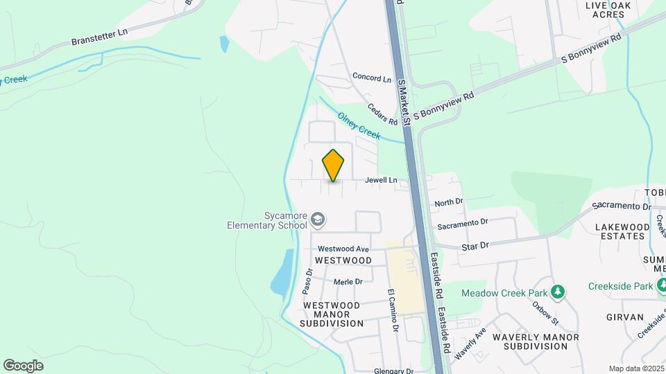 2035 Jewell Ln Map and Location Details