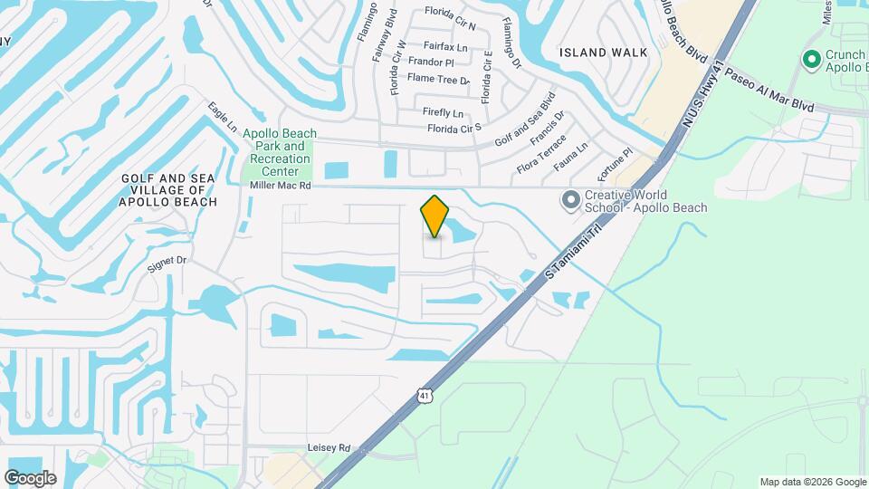 5808 Hidden Falls Ln Map and Location Details