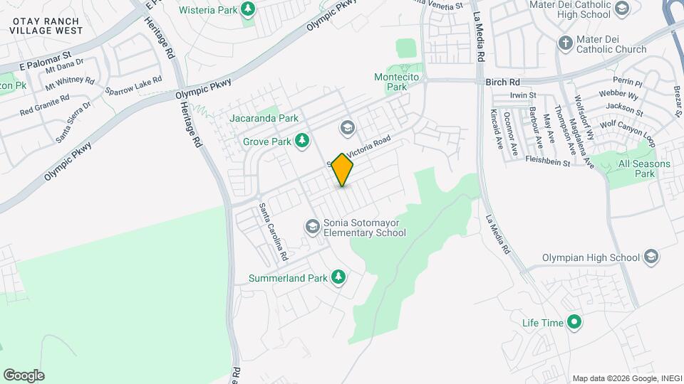 1759 Santa Ivy Ave Map and Location Details