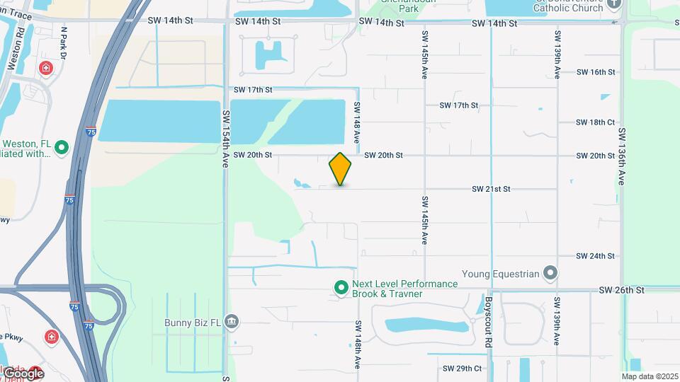 14840 SW 21st St-Unit -0 Map and Location Details