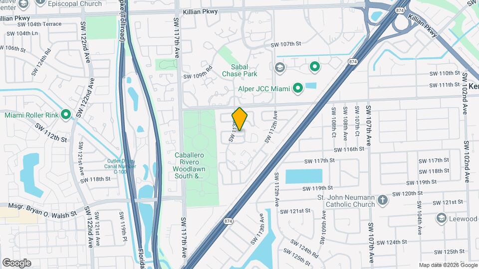 11318 SW 114th Cir Terrace Map and Location Details