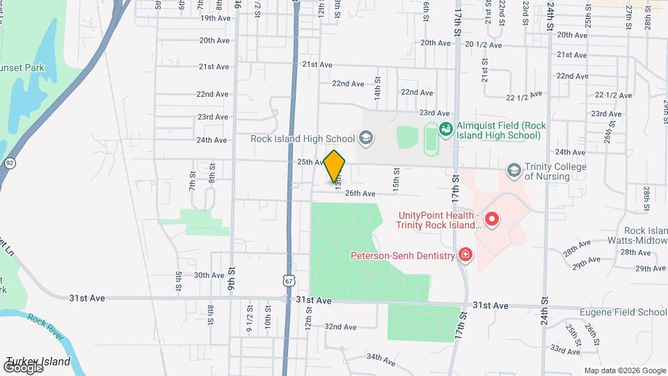 1239 26th Ave Map and Location Details