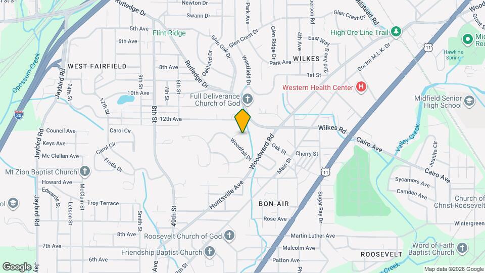 5403 Wesley Dr Map and Location Details