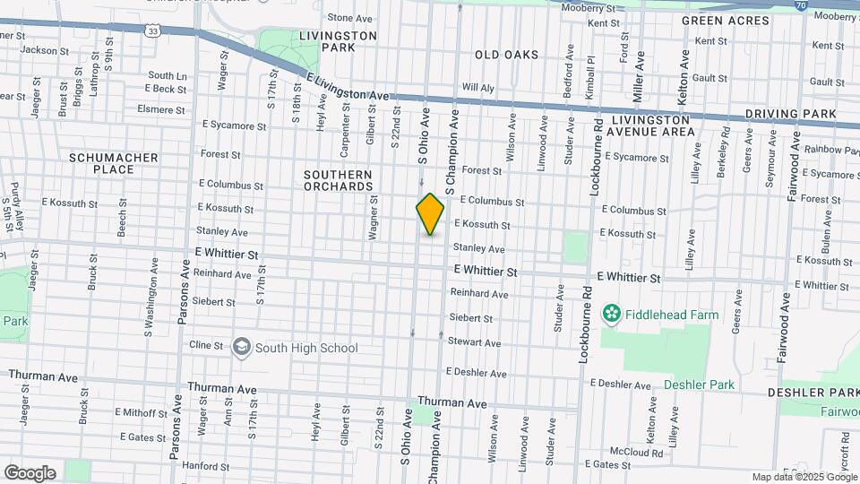 954 Stanley Ave Map and Location Details