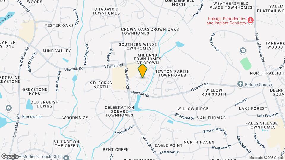 7237 Sandy Creek Dr Mapa y Detalles de la Ubicación