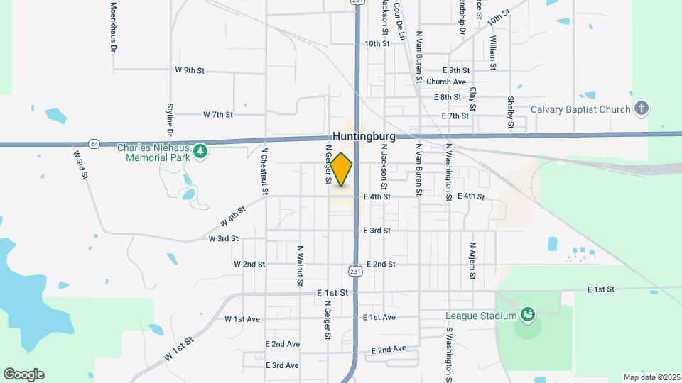 314 E 4th St, Unit A Map and Location Details