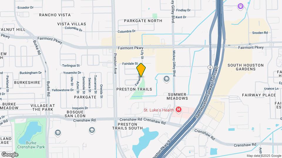 4225 Fairwood St Map and Location Details