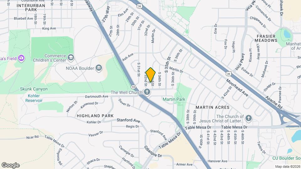 175 S 33rd St Map and Location Details