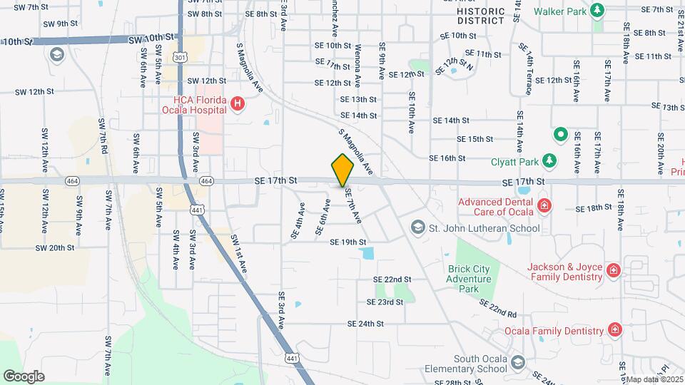 1702 SE 7th Ave Map and Location Details