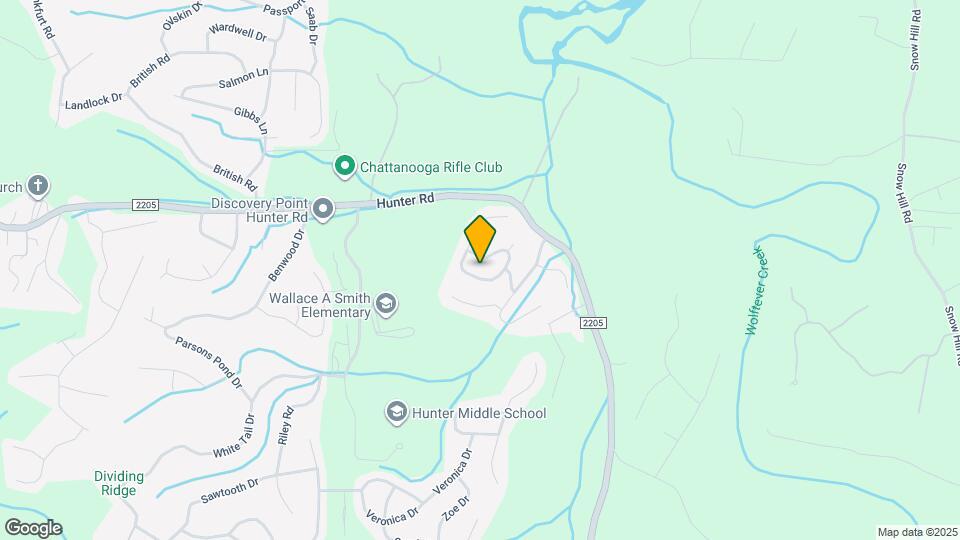 5755 Caney Ridge Cir Mapa y Detalles de la Ubicación