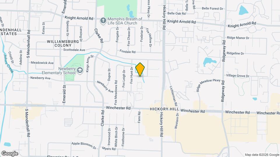 5819 Fox Lair Ave, Unit C-543 Map and Location Details