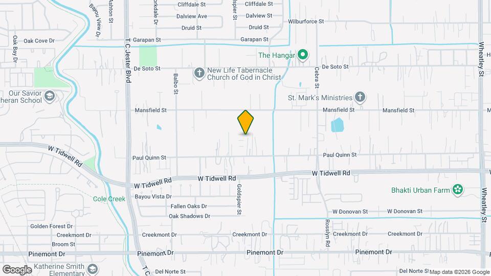 5740 Paul Quinn St Map and Location Details