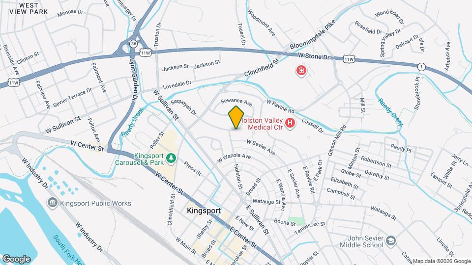 322 Sequoyah Dr Mapa y Detalles de la Ubicación