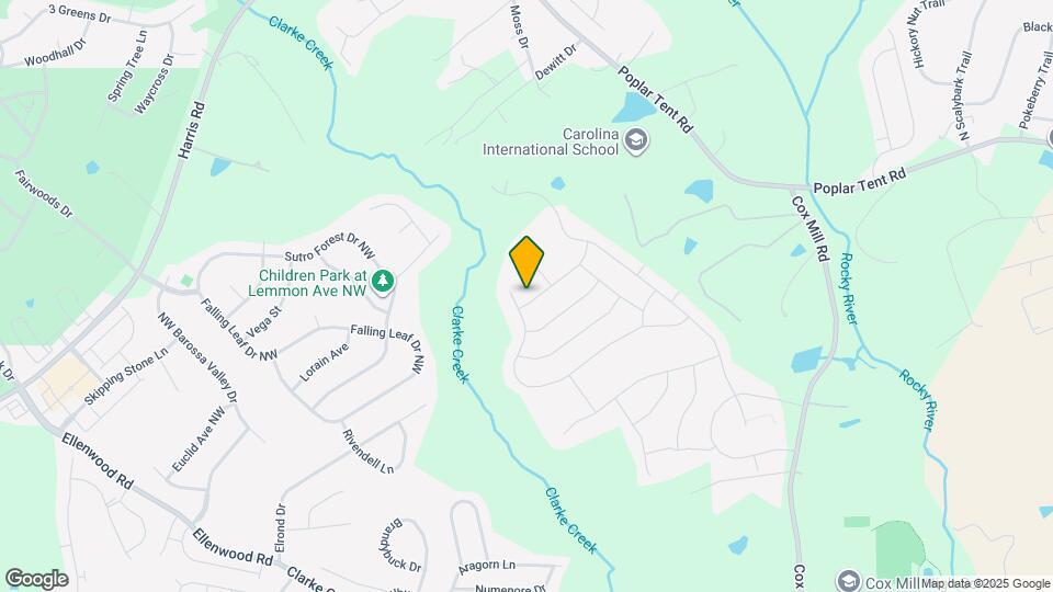 9600 Finn Back Rd NW Map and Location Details