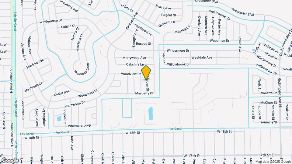 1867 Maiden St Map and Location Details