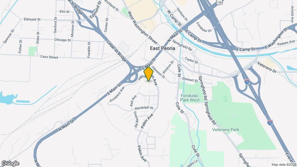 112 Oakdale Ave Map and Location Details