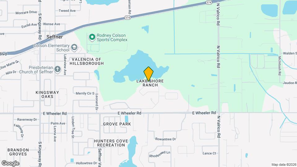 1427 Lake Shore Ranch Dr Mapa y Detalles de la Ubicación