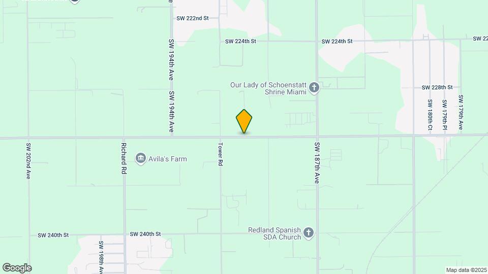 34524 SW 190th Ave Map and Location Details