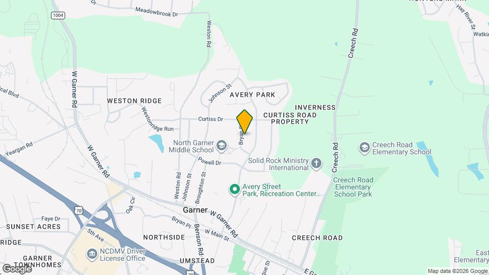 406 Bryan St Map and Location Details