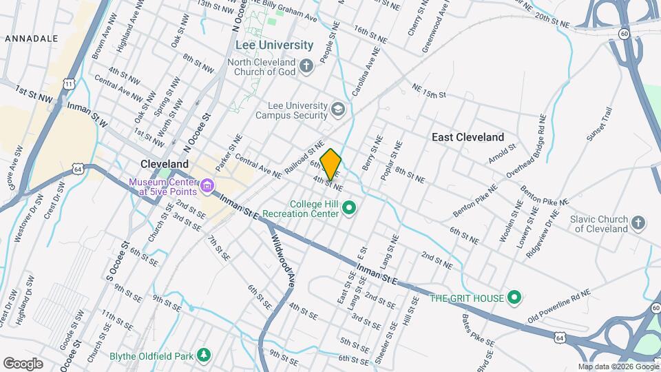 650 4th St NE Map and Location Details