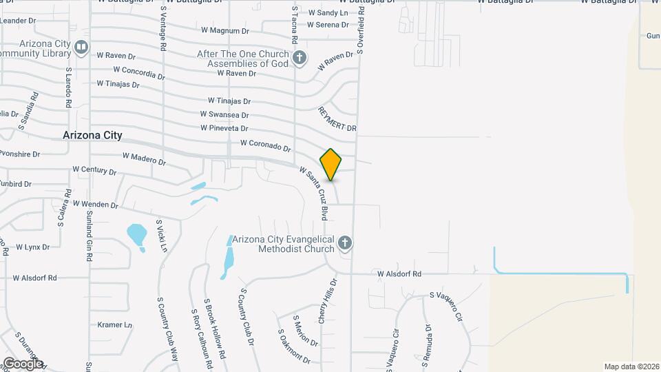 8217 W Coronado Dr Mapa y Detalles de la Ubicación