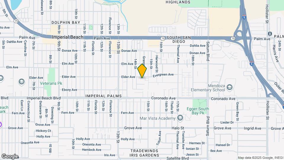 1479-1485 Elder Ave Map and Location Details