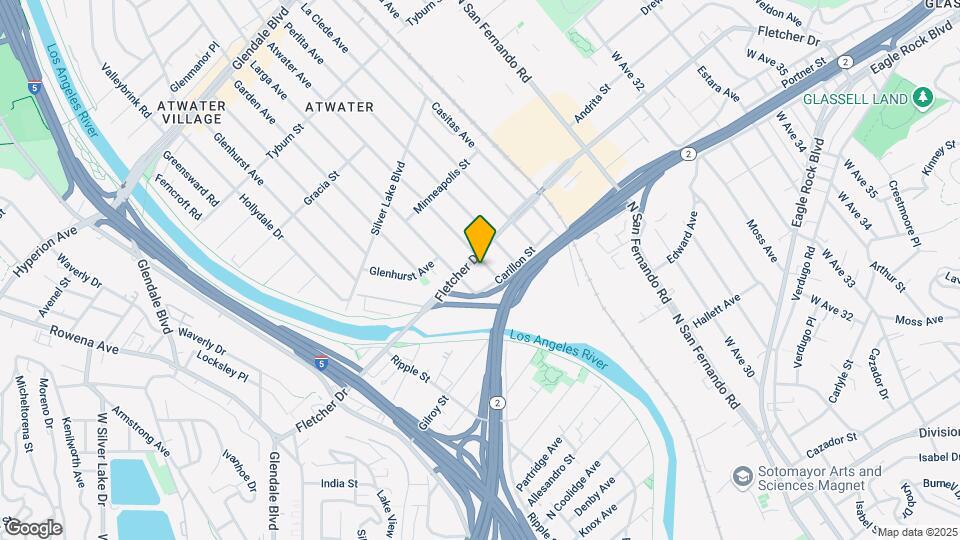 3058 Atwater Ave Map and Location Details