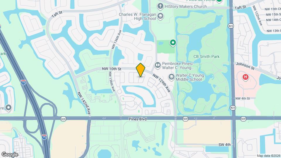 853 NW 131st Ave Map and Location Details