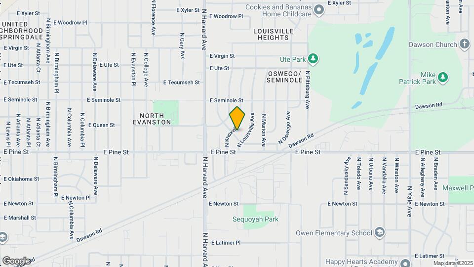 1531 N Indianapolis Ave Map and Location Details