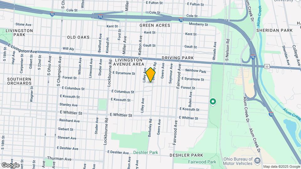 1472 Forest St Map and Location Details