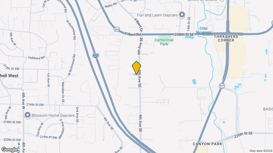 815 213th St SE Map and Location Details