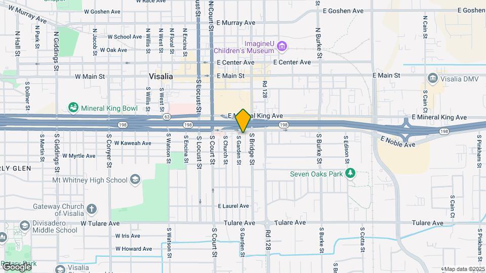430 S Garden St Map and Location Details