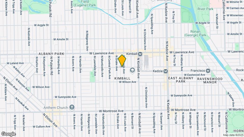 4652 N Saint Louis Ave Map and Location Details