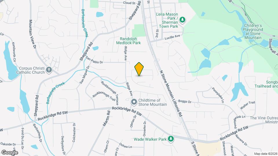 5345 Ridgemere Ct Map and Location Details