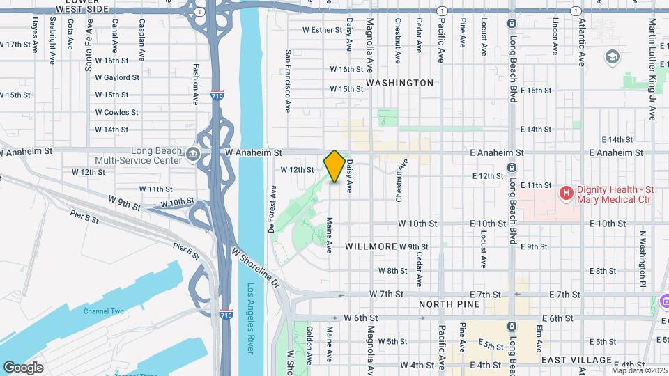 1132 N Loma Vista Dr Mapa y Detalles de la Ubicación