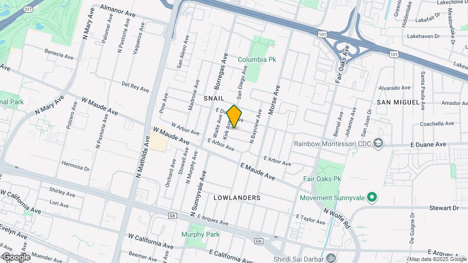 354 Cypress Ave-Unit -2 Map and Location Details