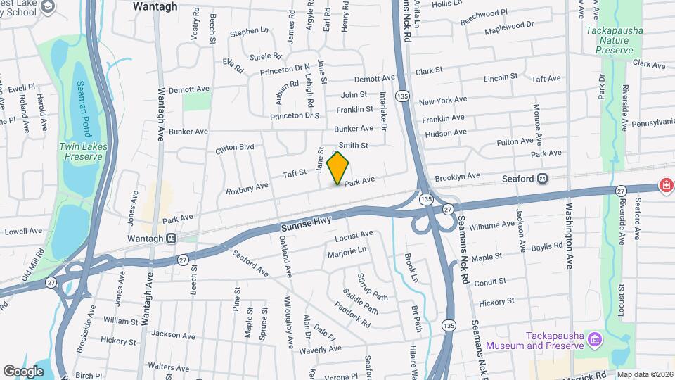 3620 Park Ave Map and Location Details