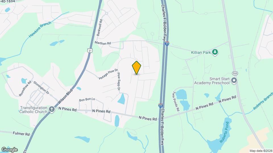 255 Windfall Rd Map and Location Details