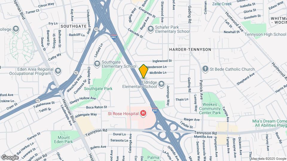 26735 Eldridge Ave Map and Location Details